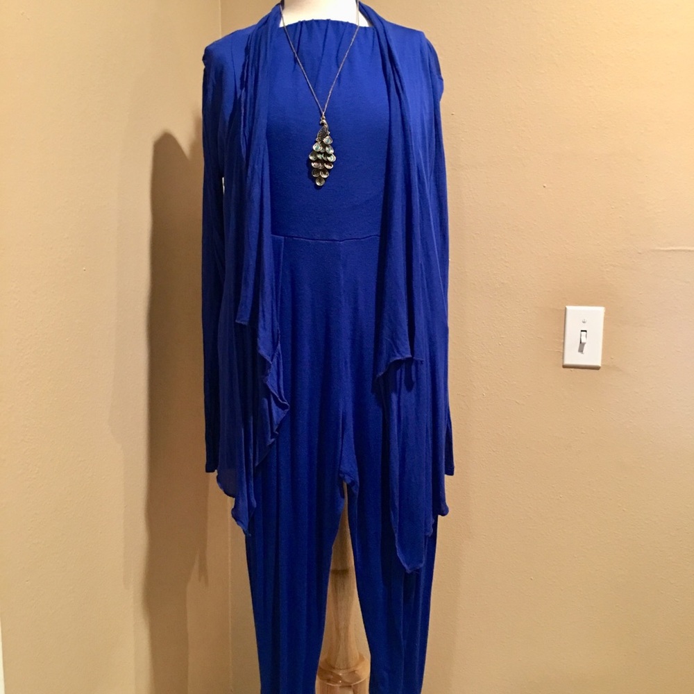 2 Strapless Jumpsuits/Romper M/L